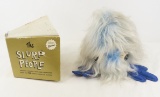 Vintage Teenie Bopper Slurp in Blue & White