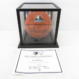 Timberwolves Autographed Basketball with COA