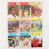 9 1970s Sportscaster cards inc Muhammad Ali