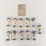 11 MLB Baseball Mini Bobblehead Nodders