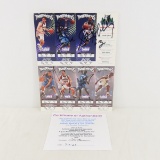 Timberwolves autographed 1997 playoff tickets