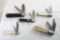 5 Pocket Knives Barlow, Colonial, Imperial