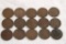 15 Indian Head Pennies All 1890's