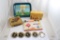Land O Lakes Tray, Fish Mobile, Ashtrays, Gulf Oil