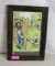 Black Americana Antique Framed Print