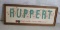 Ruppert Knickerbocker Beer Artwork Framed Sign