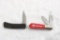 2 Folding Knives Colonial Barlow & Kershaw