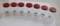 7 Hazel Atlas Dutch Glass Spice Shaker Jars