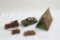 Barclay Military Cannons, Tent,  Army Car