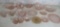 16 Pieces of Pink Depression Glass