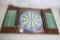 Wood Wall Hanging Dart Board Game