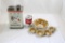 Mr. Peanut Bowls, Soup Can Bank, Maple Syrup Tin