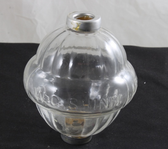 W C Shinn Mfg. Co. Lightening Rod Ball 5.5" Tall