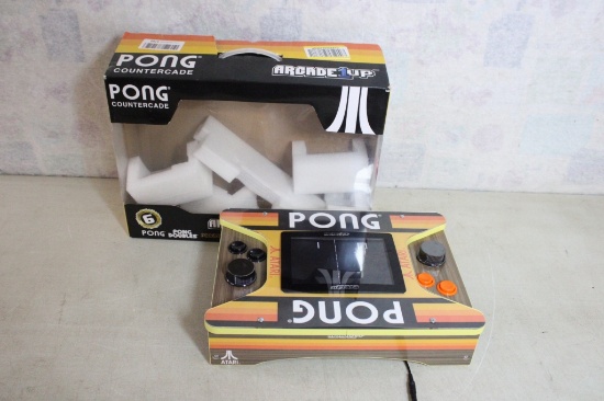 Atari Pong Counter Cade Console with Box