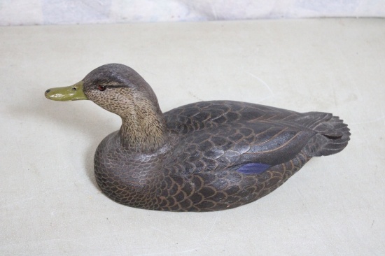 15 1/2" Duck Decoy Marked Paint Model