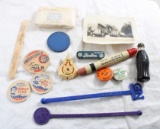 Small Collectibles Coke Bottle, Ivory Soap, Photo
