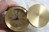 Tiffany & Co. Round Swiss Alarm Clock Working
