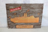 1962 Ruppert  Knickerbocker Beer Ship Sign