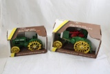 2 John Deere Collector's Edition Tractors NIB
