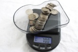 45+ 1940s, 50s, 60s 3 Pence Coins 50% Silver