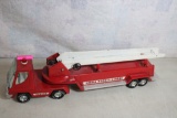 Nylint Pressed Steel Aerial Hook & Ladder Truck