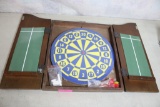Wood Wall Hanging Dart Board Game