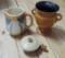 Haeger Vase, Roseville Tulip Pitcher & Kla-Ham'rd