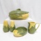 Shawnee Pottery Corn Casserole, Dish, Creamer, S&P