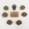 Devil Head Match Striker & 7 Brass Drawer Pulls