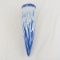 Early 1900's Japanese Iris Wall Vase