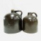 2 Minnesota Stoneware Albany Slip Jugs