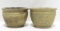 2 Red Wing Art Pottery 7.25 x 5
