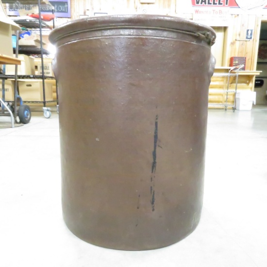 30 Gallon Brown Sewer Pipe Crock