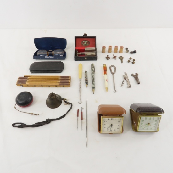 Vintage Glasses, Yo Yo, Safety Razor and More