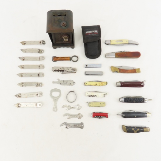 Pocket Knives, Bottle Openers & More