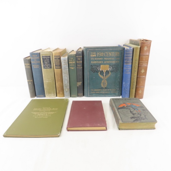 Hardcover Books including "The Story of Lindbergh"
