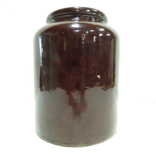 Minnesota Stoneware Albany Slip Preserve Jar