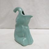 Red Wing Art Pottery Green Elephant #875