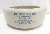 Ideal Model B Stoneware Sanitary Water Bowl
