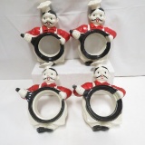 4 Red Wing Chef Clock Frames