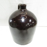 3 Gallon Scratch Albany Slip Stoneware Jug