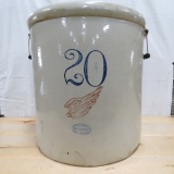 20 Gallon Red Wing Union Stoneware Co Crock