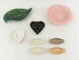8 Red Wing Art Pottery & Dinnerware Ashtrays
