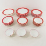 Vintage Pyrex Pink Flamingo Dish Set
