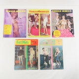 Premier Issue of  Female Mimics & No 3, 7, 9 & 12