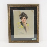 Phillip Boileau Kimono Girl Edwardian Lithograph