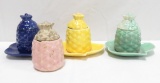3 Red Wing Pineapple Preserve Jars  & More
