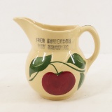 Fred Sorenson Watt Ware 16 oz. Apple Pitcher