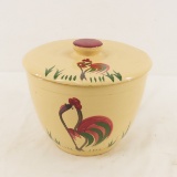 Watt Ware Rooster Ice Bucket/Canister with Lid
