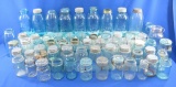 Mixed Vintage Canning Jars, Some Lids